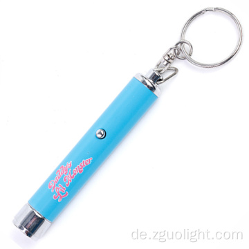 Werbe-Metall-LED-Taschenlampe Keychain